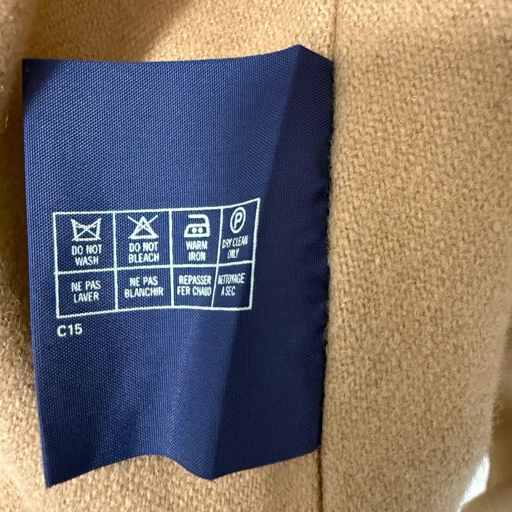 Vintage Burberrys Trench Coat Long Beige Nova Check Wool Liner - Picture 5 of 12